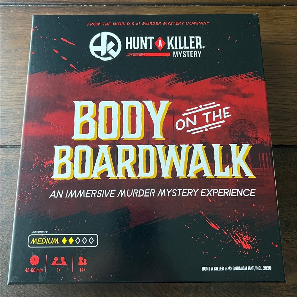 Hunt the Killer Body on the Boardwalk